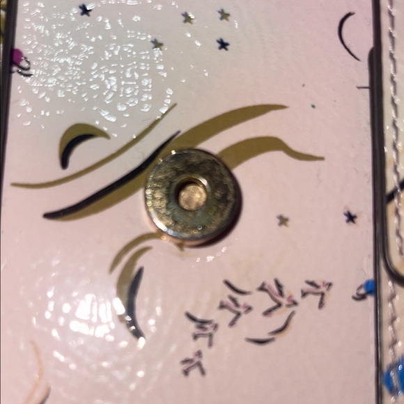 Tory Burch Artistic Print Crossbody Bag with Gold Chain - Picture 7 of 10